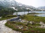 Boat skeleton, Chilkoot Trail