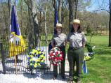 SAR ceremony with Rangers