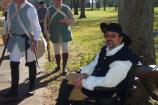 Colonial reenactor