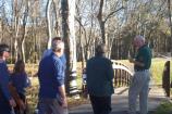 Park volunteer leads tour