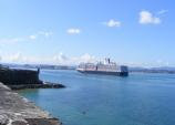 Cruise ship entrance to the San Juan Bay