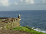 View of a Garita and the Ocean