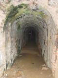 View of the entrance of the tunnel located at San Carlos Dry Moat..