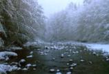 Winter Scene of Indian River