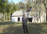 Jean-Marc Masseaut outside of the Kingsley barn.