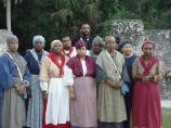 Slavery reenactors from Historic Brattonsville