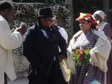 Reenactment of a slave wedding