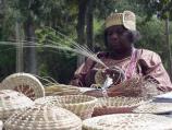 Sea grass basketmaking demonstration