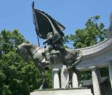 Iowa Memorial Soldier Before Preservation