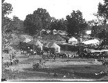 Water wagons at the 1917 Civil War veterans peace reunion, Vicksburg National Military Park