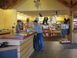 Visitor Information Desk at the Visitor Center