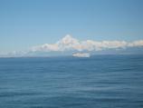 St. Elias Range and Cruise Ship