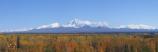 Wrangell Mountains Fall Panorama