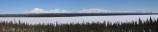 Panoramic View of Wrangell Mountains in Winter