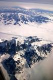 Mount St. Elias from an airliner