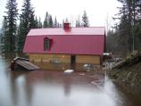 Flooded home