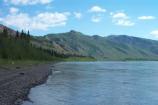 Yukon River waters offer scenic beauty and solitude.