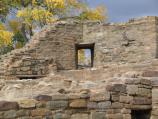 A look at fall through the corner doorway