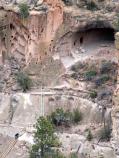 Today visitor can climb a series of ladders to reach Alcove House. This site that was home to approx. 25 Ancestral Pueblo people is located 140 ft above the canyon floor.