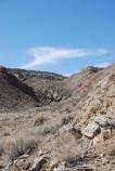 This rocky drainage is the begining of the Sykes Mountain Trail.