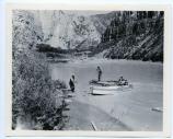 Along the shores of the Bighorn River in Bighorn Canyon