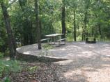 Campsite at Buckhorn Area of the Lake of the Arbuckles at Chickasaw National Recreation Area