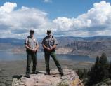 Law enforcement rangers at Curecanti are responsible for patroling the 43,000 acres of the park.