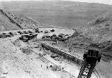 Construction of quarry building, 1957