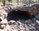 The entrance to Braided Cave.