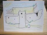 Matthew made this drawing in honor of Founders Day 2012.