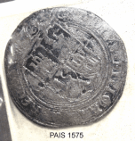A four-real piece of the late series minted between 1542-1572
