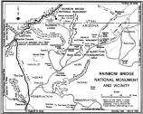 Rainbow Bridge NM & Vicinity Map