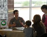 Washita Battlefield National Historic Site kicked off their participation in the Let's Move Outside Initiative on Junior Ranger Day 2011. Park staff set up a booth to educate visitors about the importance of healthy lifestyles.