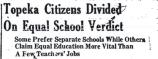 Image of headline from the Topeka Plaindealer, dated July 4, 1941: 