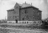 Image of Lowman Hill School in Topeka, KS, circa 1901