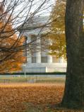 Fall leaves and memorial