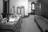 Second floor central hall, looking west.