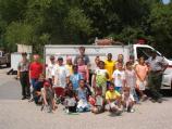 Jr Rangers Visit Fire Station