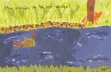 Grand Prize Winner, Caring for the River, 2011. Look at who benefits from a clean river!