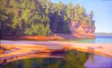 Miners Beach original painting by William Lathrop