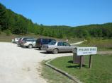 Trailhead of Pyramid Point trail