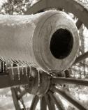 Ice Covered Cannon