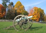 Cannon with Fall Colors