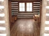 Interior view of a typical cabin in Camp Greentop.