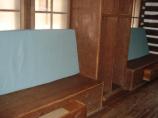 Cabin interior bed