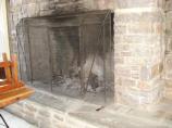 Greentop dining hall fireplace