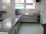 Serving area and toaster
