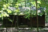 Exterior view of cabin 20 in Camp Misty Mount.