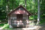Cabin 44 exterior, Sleeps 3