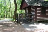 Cabin 44 exterior, Sleeps 3